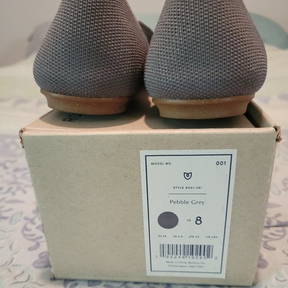 Rothy's Flats in Pebble Grey, Size 8, EUC - Picture 4 of 4